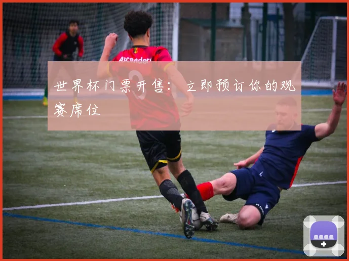 世界杯门票开售：立即预订你的观赛席位